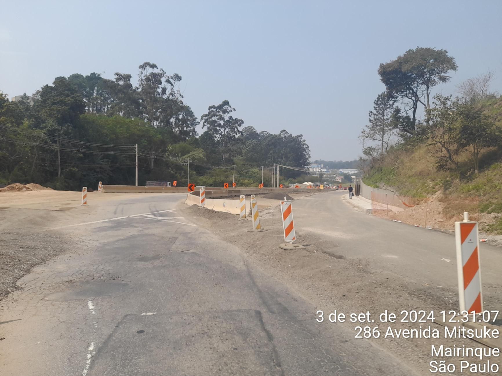 Obra em andamento