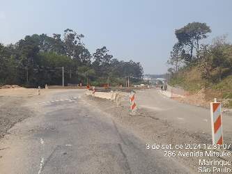 Obra em andamento