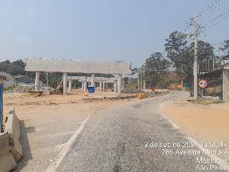 Obra em andamento