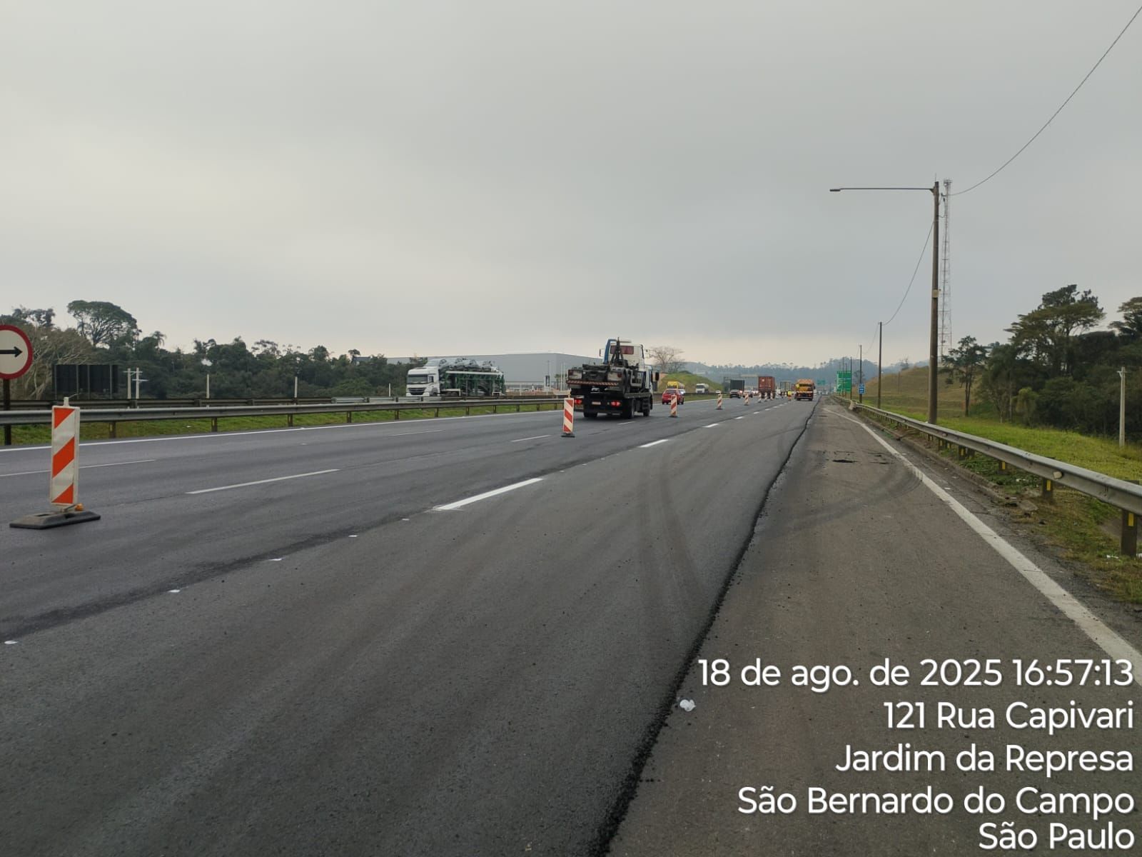 Obra em andamento