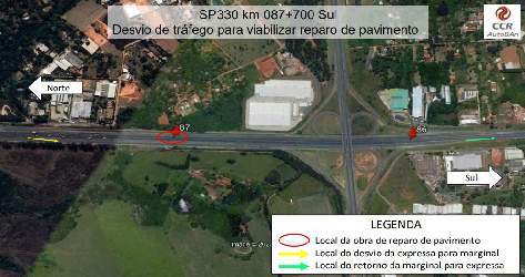 Cróqui fornecido pela concessionária.