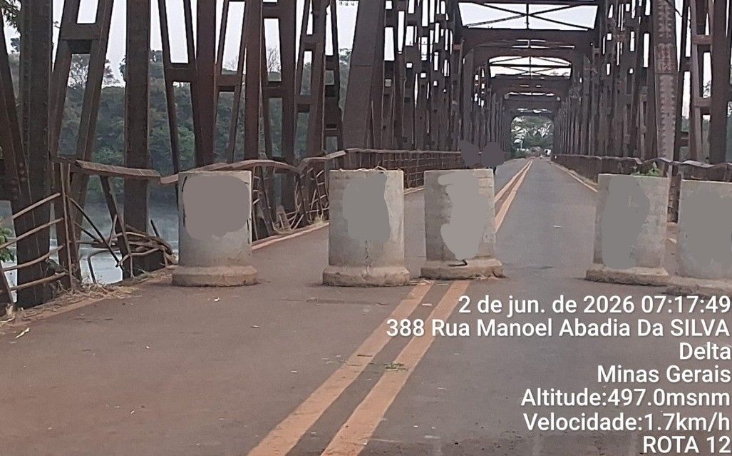 Interdição da alça de acesso.