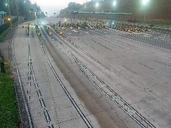 Localização da Praça de Pedágio.