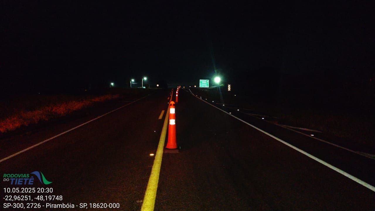 Local da interdição.