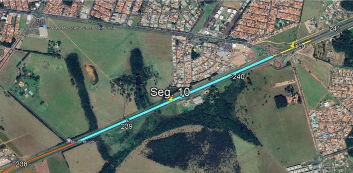 Croqui fornecido pela concessionária.