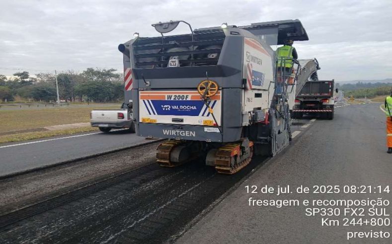 Etapa Frenagem SP330 km 244+800