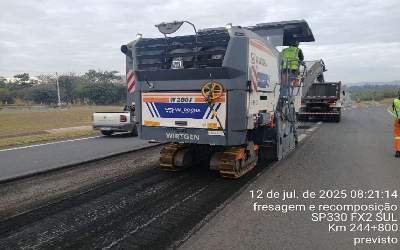 Etapa Frenagem SP330 km 244+800