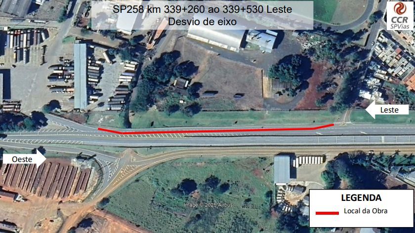 Croqui fornecido pela concessionária.