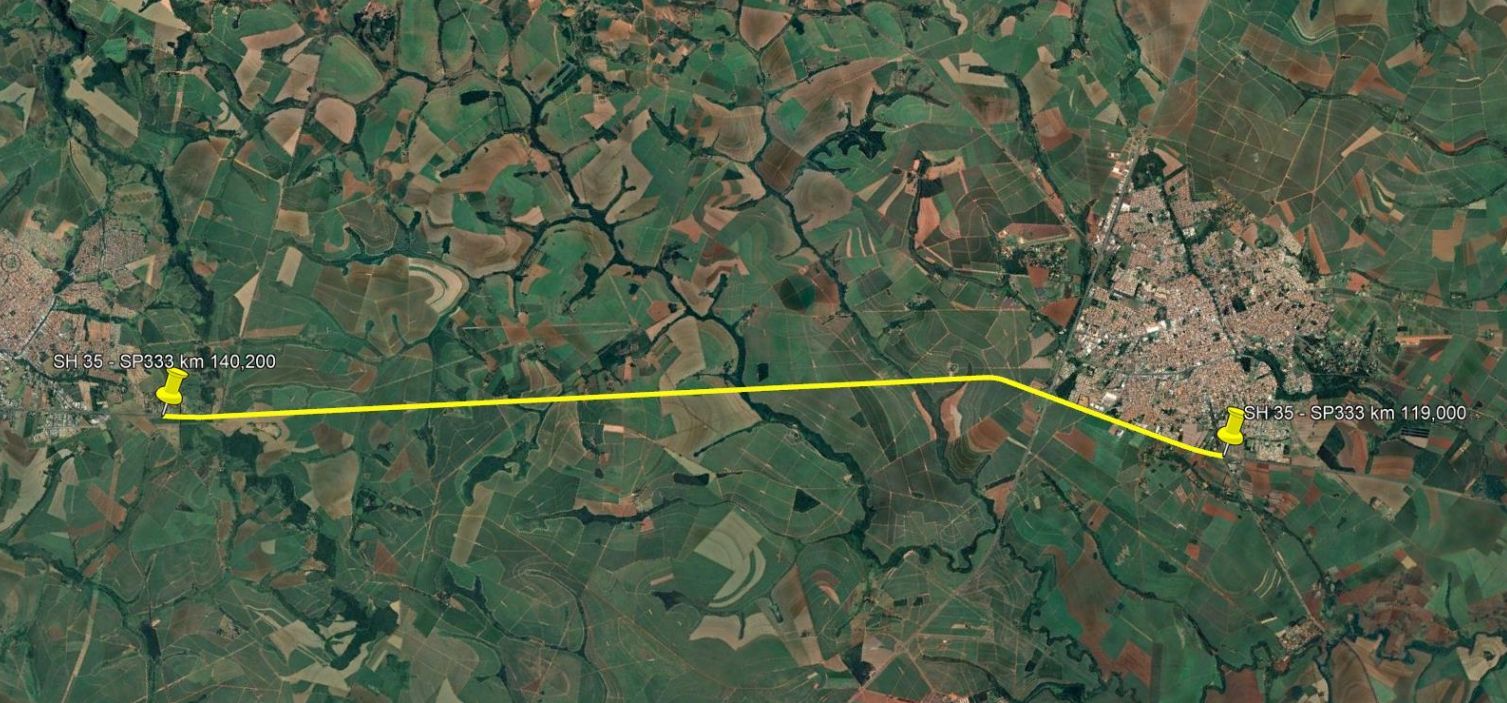 Croqui fornecido pela concessionária.