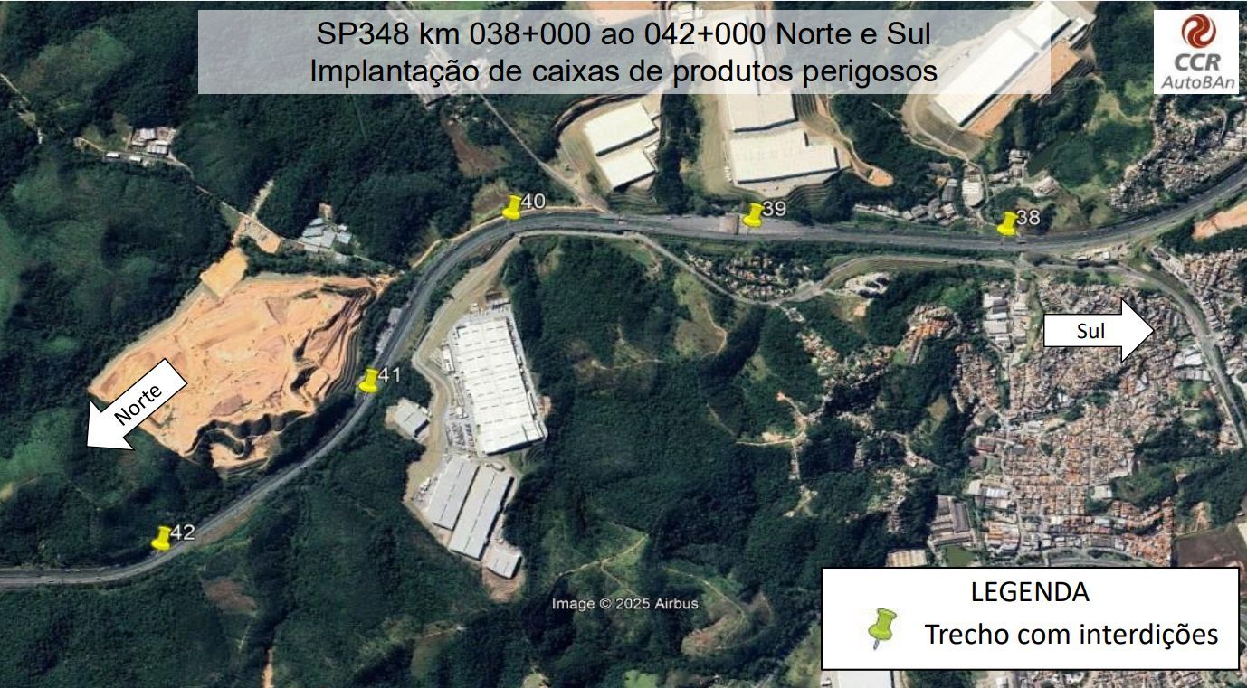 Croqui fornecido pela concessionária.