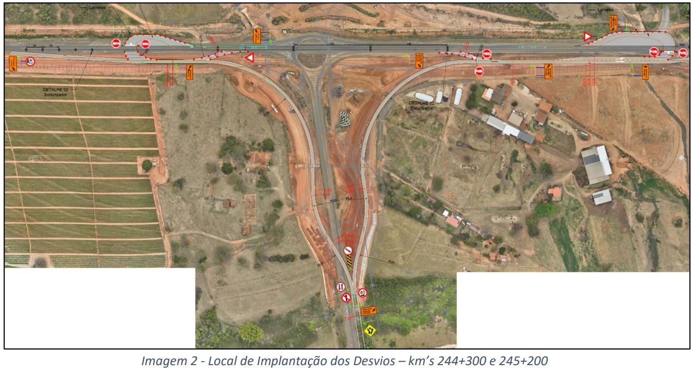 Croqui fornecido pela concessionária.