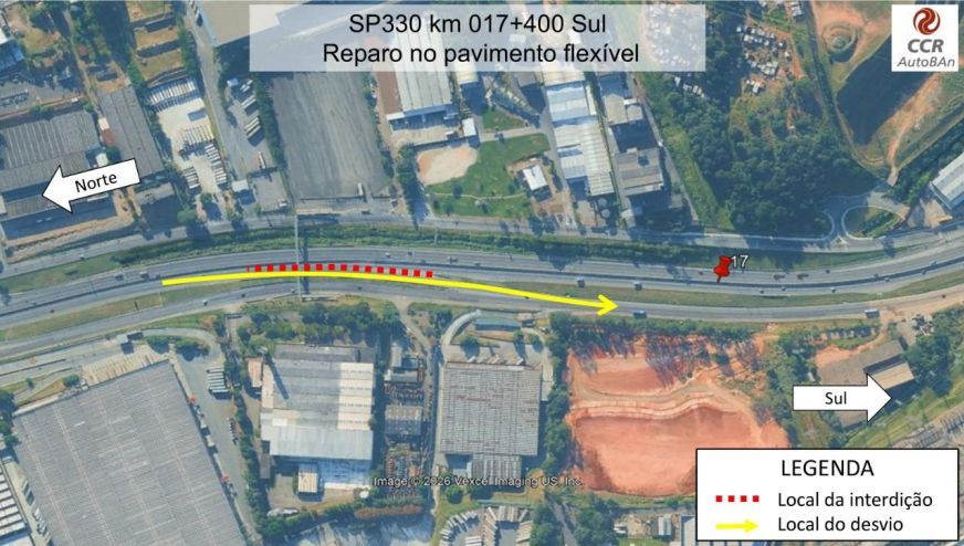 Croqui fornecido pela concessionária.