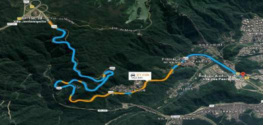 Croqui fornecido pela concessionária.