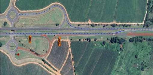 Croqui fornecido pela concessionária.