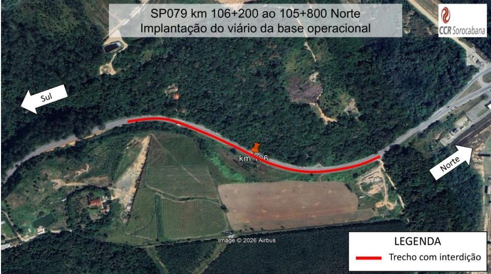 Croqui fornecido pela concessionária.