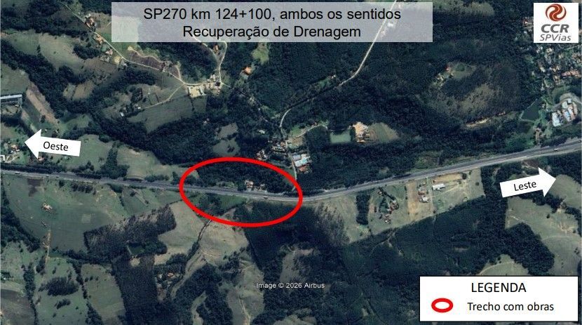 Croqui fornecido pela concessionária.