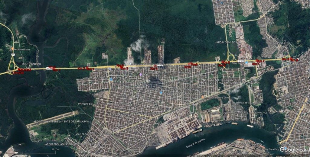 Croqui fornecido pela concessionária.