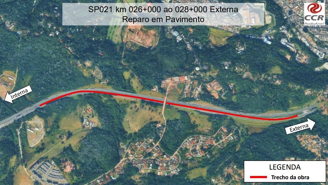 Croqui fornecido pela concessionária.