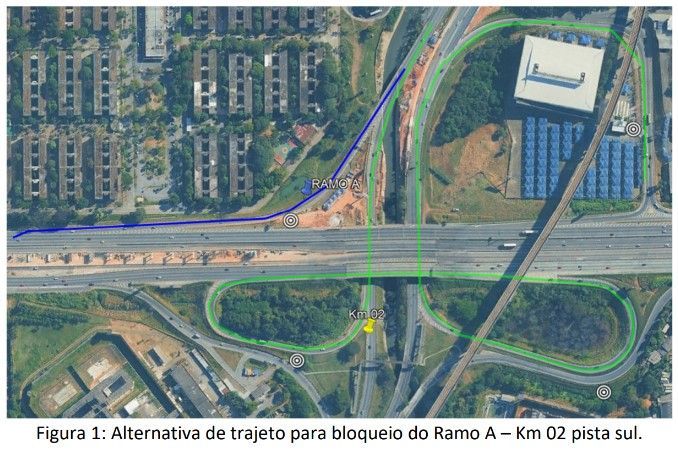 Croqui fornecido pela concessionária.