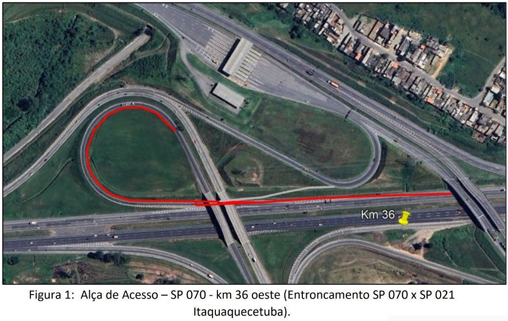 Croqui fornecido pela concessionária.