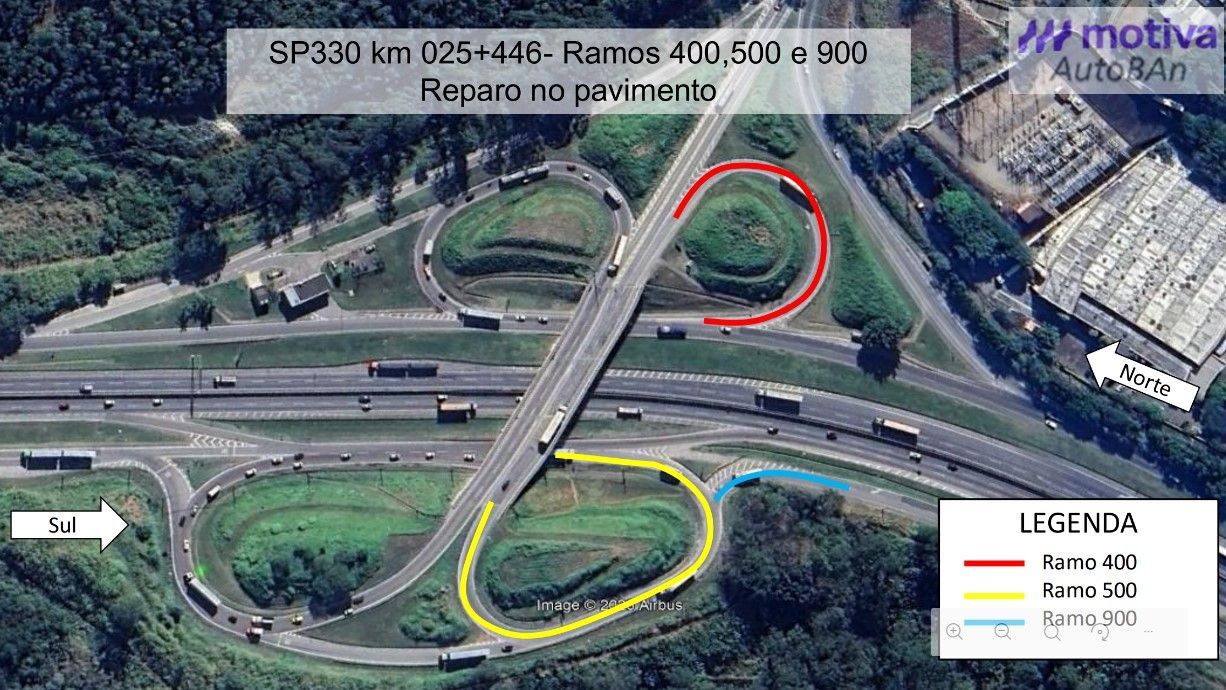 Croqui fornecido pela concessionária.