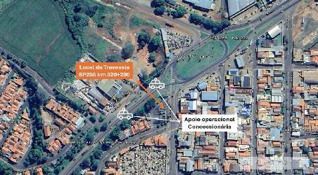 Croqui fornecido pela concessionária.