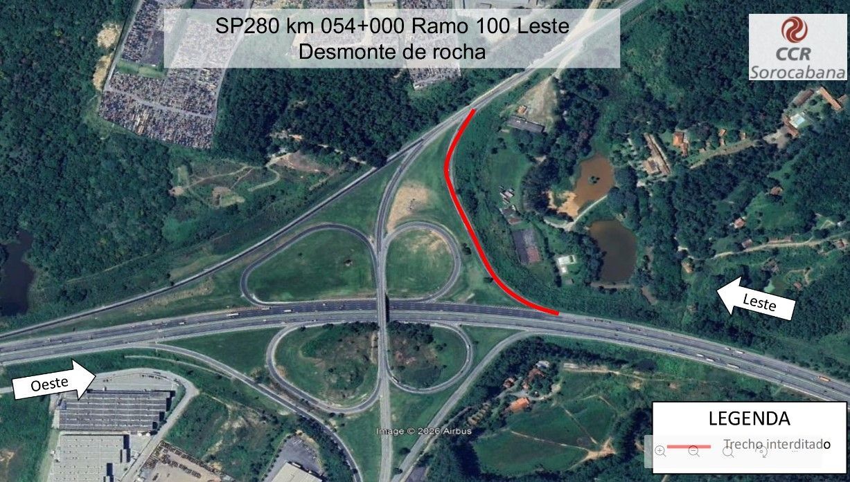 Croqui fornecido pela concessionária.