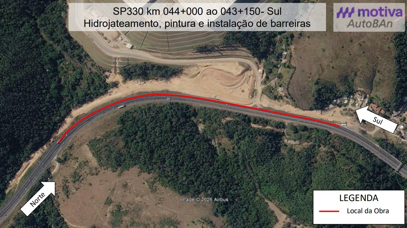 Croqui fornecido pela concessionária.