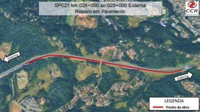 Croqui fornecido pela concessionária.