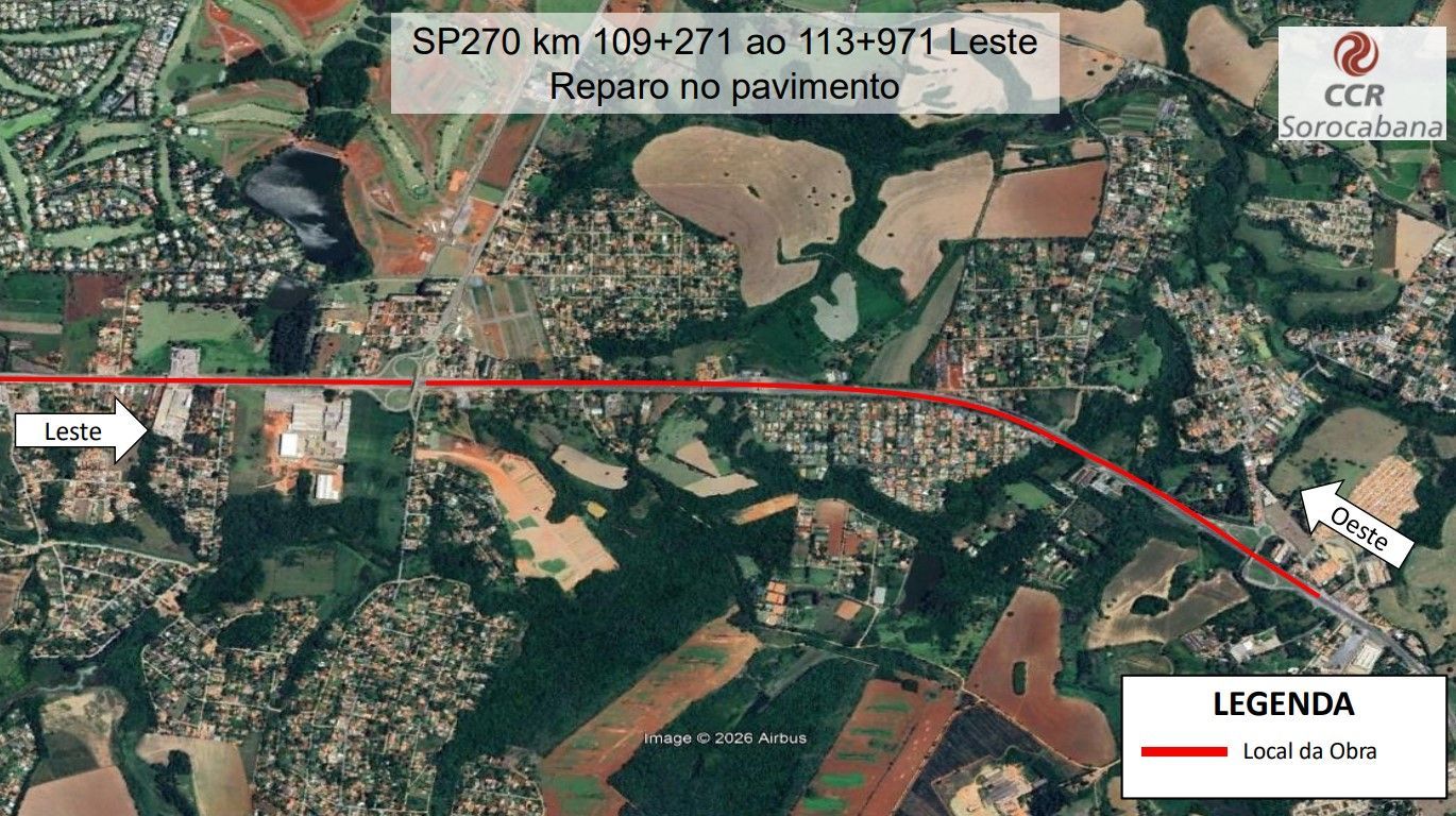 Croqui fornecido pela concessionária.