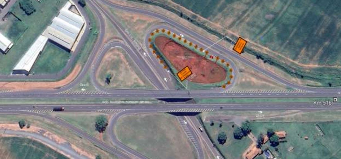 Croqui fornecido pela concessionária.