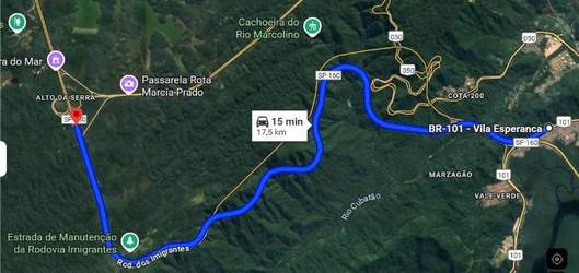 Croqui fornecido pela concessionária.