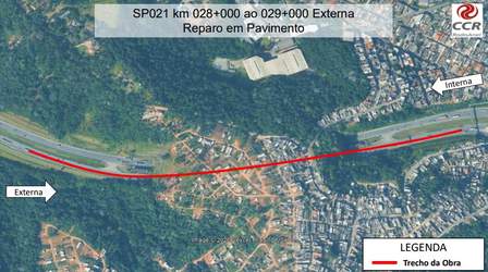 Croqui fornecido pela concessionária.