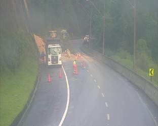 Imagem do local via CFTV.